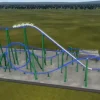 Five-ring roller coaster