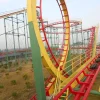 Medium-sized three-ring 440 roller coaster