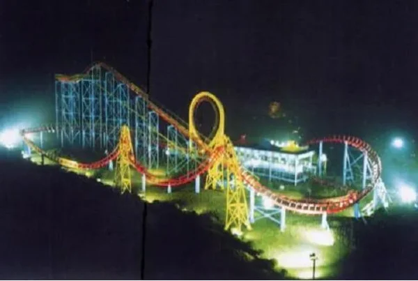 Triple-Loop 500m Roller Coaster