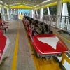 Medium-sized three-ring 440 roller coaster