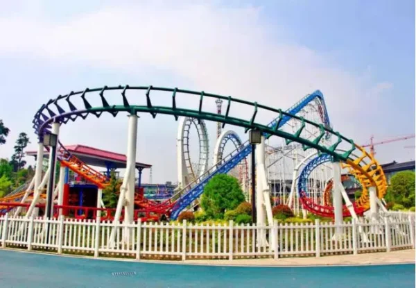 Triple-Loop 500m Roller Coaster