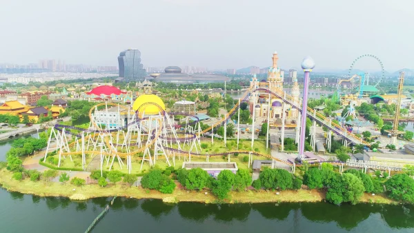 Double Dragon Roller Coaster