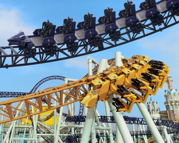 Double Dragon Roller Coaster