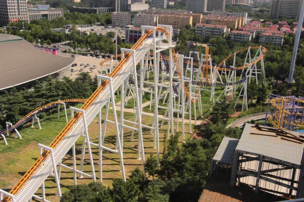 Double Dragon Roller Coaster